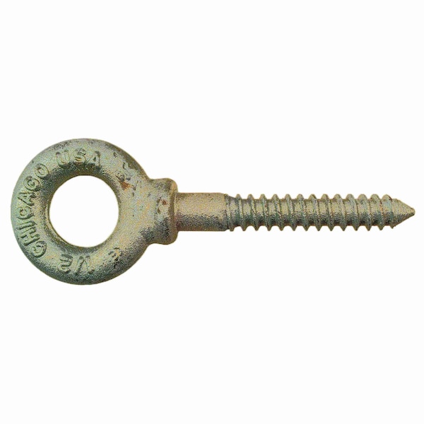 Midwest Fastener Eye Bolt 1/2", Steel, Hot Dipped Galvanized 54606 Zoro